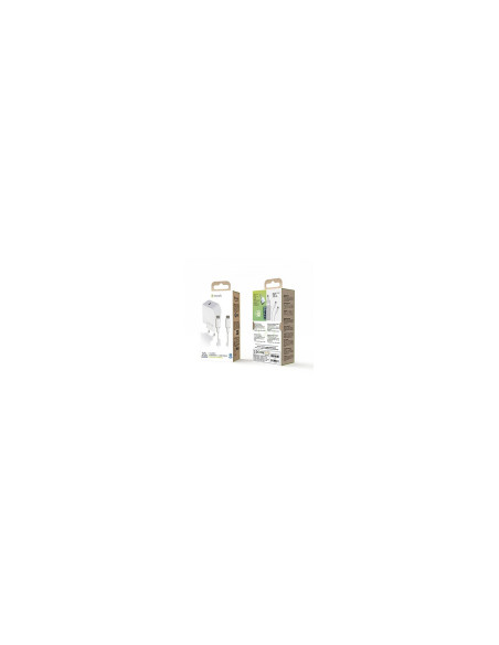 Muvit MCPAK0044 cargador de dispositivo móvil Universal Blanco Corriente alterna Interior