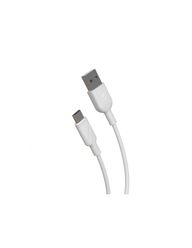 Muvit MCUSC0003 cable USB 1,2 m USB A USB C Blanco