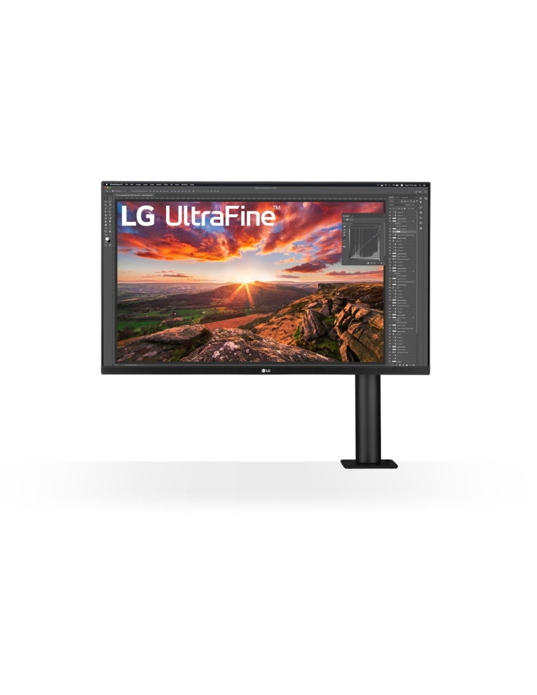 LG 32UN880K pantalla para PC 81,3 cm (32") 3840 x 2160 Pixeles 4K Ultra HD Negro
