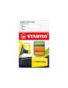 STABILO BOSS Mini marcador 3 pieza(s) Punta de cincel Verde, Naranja, Amarillo