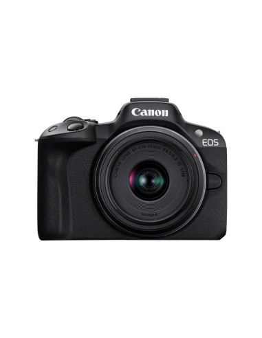 Canon EOS R50, Black + RF-S 18-45mm F4.5-6.3 IS STM Kit MILC 24,2 MP