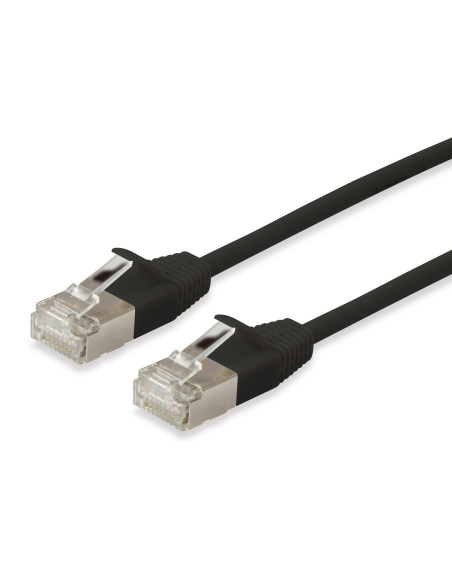 Equip 606125 cable de red Negro 2 m Cat6a F/FTP (FFTP)