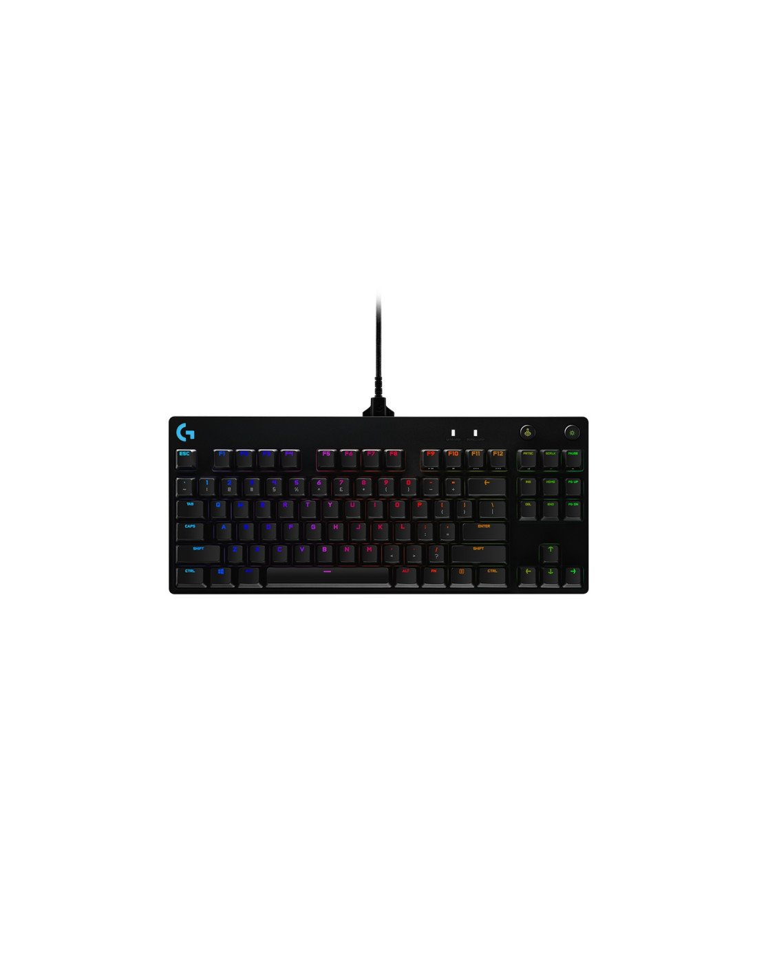 Logitech G 920-009389 teclado Juego USB QWERTZ Alemán Negro