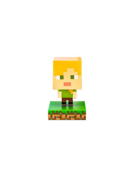 Lampara Icons Alex 10 cm Minecraft