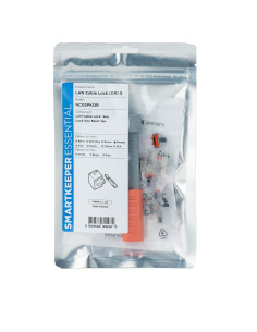 Smartkeeper NC03PKOR bloqueador de puerto Bloqueador de puerto + clave RJ-45 Naranja 1 pieza(s)