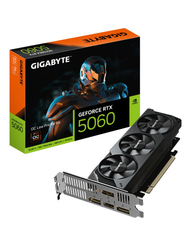 GIGABYTE GeForce RTX 5060 OC Low Profile 8G Tarjeta Gráfica - 8GB