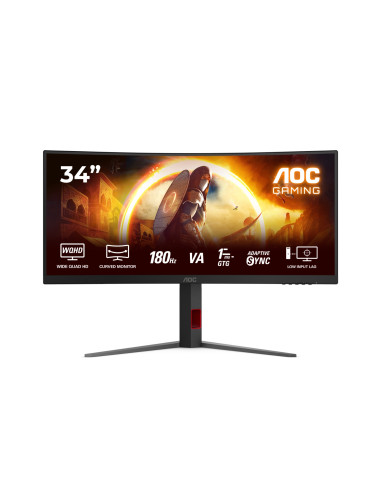 AOC G4 CU34G4 pantalla para PC 86,4 cm (34") 3440 x 1440 Pixeles Wide