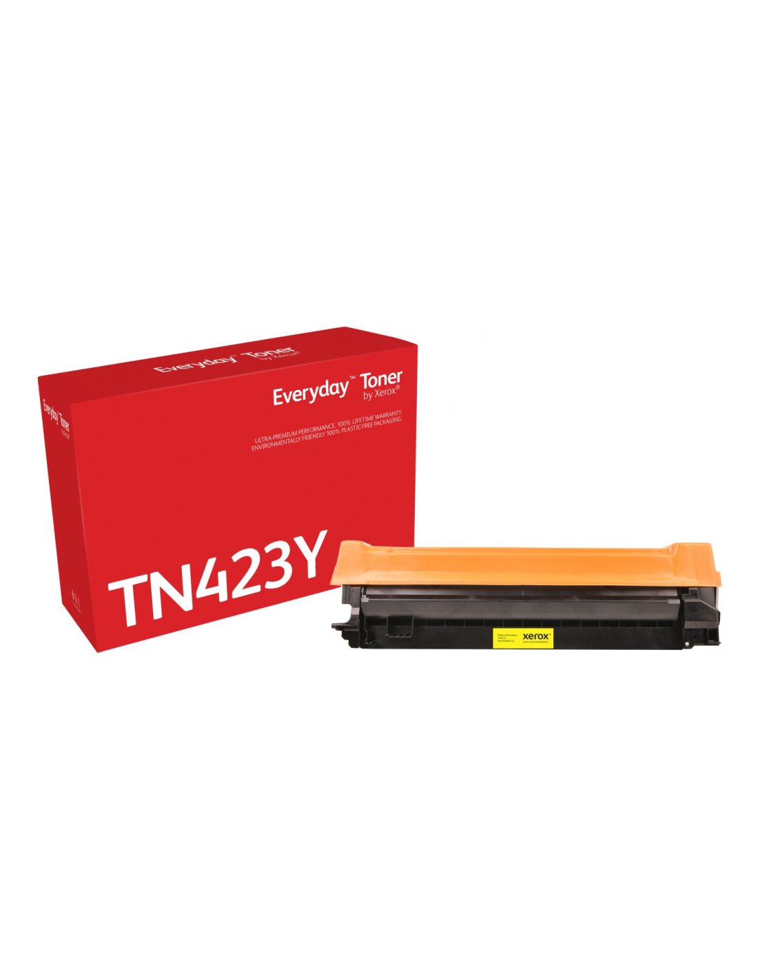 El tóner Everyday™ Amarillo de Xerox es compatible con Brother TN-423Y, Capacidad alta