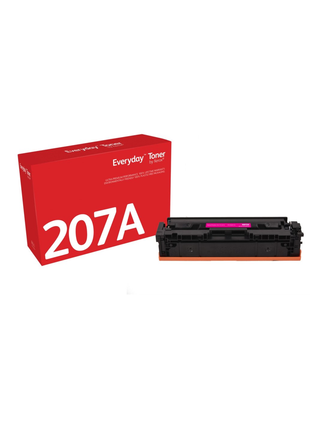 El tóner Everyday™ Magenta de Xerox es compatible con HP 207A (W2213A), Capacidad estándar