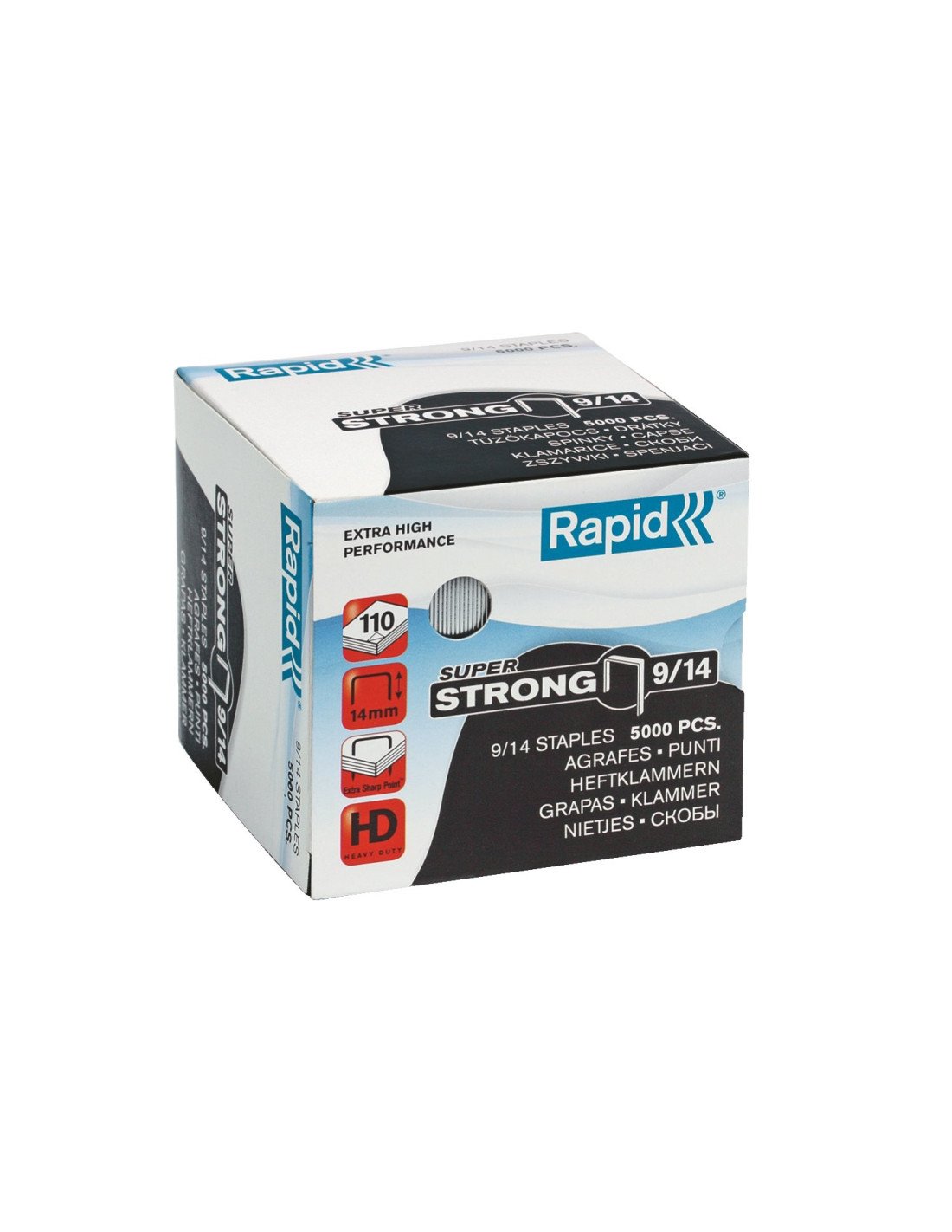 Rapid 9/14 Paquete de grapas 5000 grapas