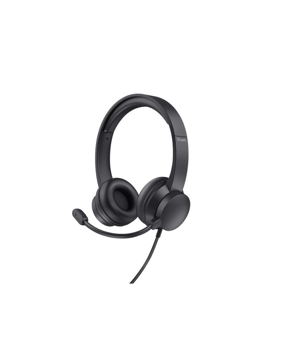 AURICULARES + MICROFONO TRUST AYDA HEADSET PC USB BLACK