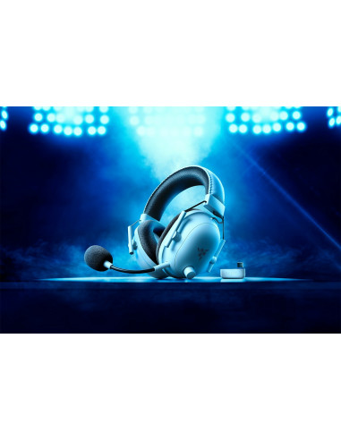 Razer BlackShark V2 Pro for PlayStation Auriculares Inalámbrico Diadema Juego USB Tipo C Bluetooth Blanco
