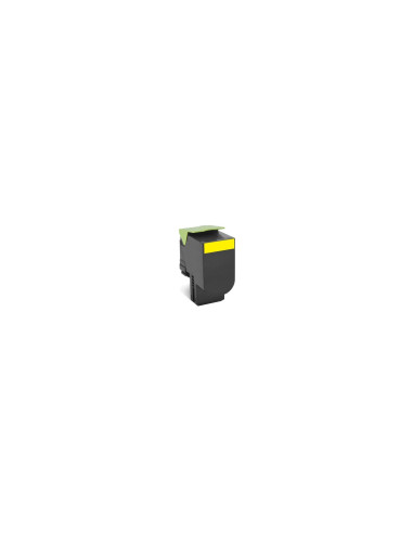Lexmark 80C2XYE cartucho de tóner 1 pieza(s) Original Amarillo