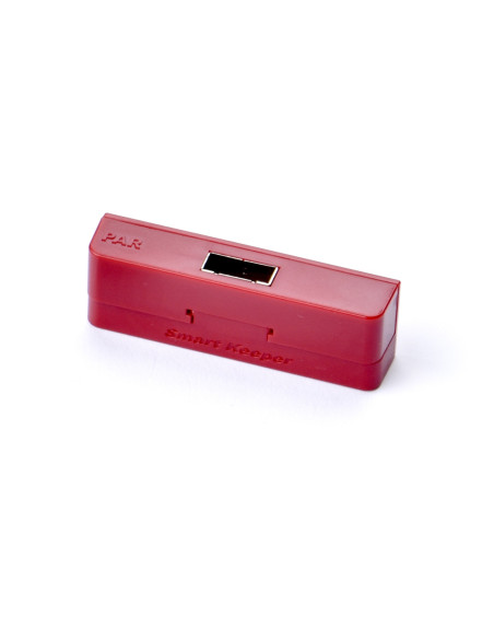 Smartkeeper CSK-PL10 bloqueador de puerto Llave de bloqueador de puerto Paralelo Rojo