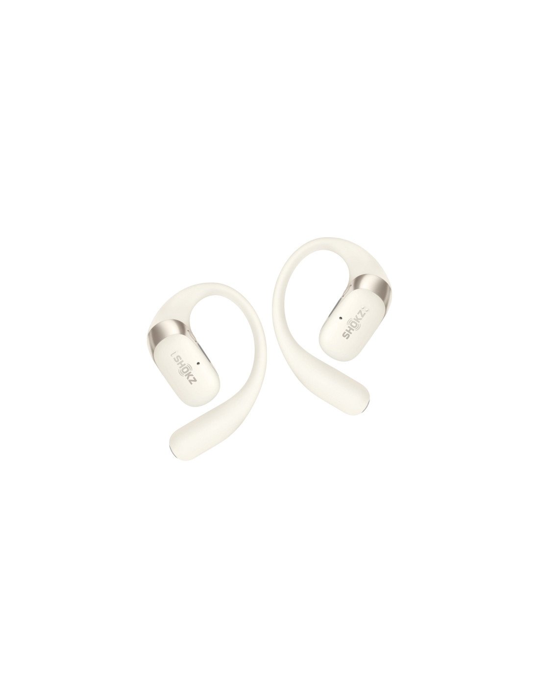 SHOKZ OpenFit 2 Auriculares Inalámbrico gancho de oreja, De oreja abierta Llamadas/Música/Deporte/Uso diario Beige