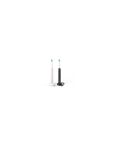 Philips 3100 series HX3675/15 2x Cepillos dental eléctrico sónicos - Negro/Rosa 2