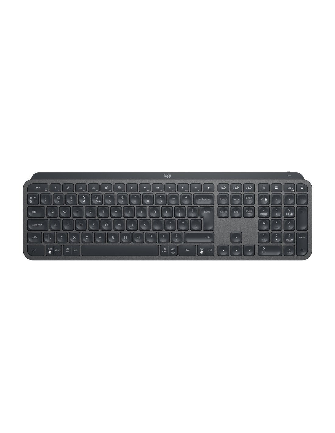Logitech Master 920-010251 teclado Oficina Bluetooth QWERTY Internacional de EE.UU. Grafito