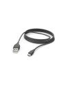 Hama 00201588 cable USB USB 2.0 3 m USB A Micro-USB B Negro