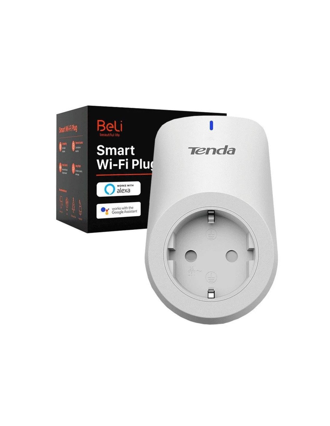 ENCHUFE INTELIGENTE TENDA SP3 WIFI 2.4GHZ ( PACK 4 UNIDADES )