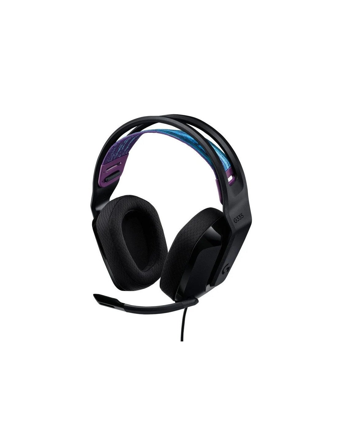 AURICULARES + MICROFONO LOGITECH GAMING G335 JACK 3.5MM BLACK/BLUE