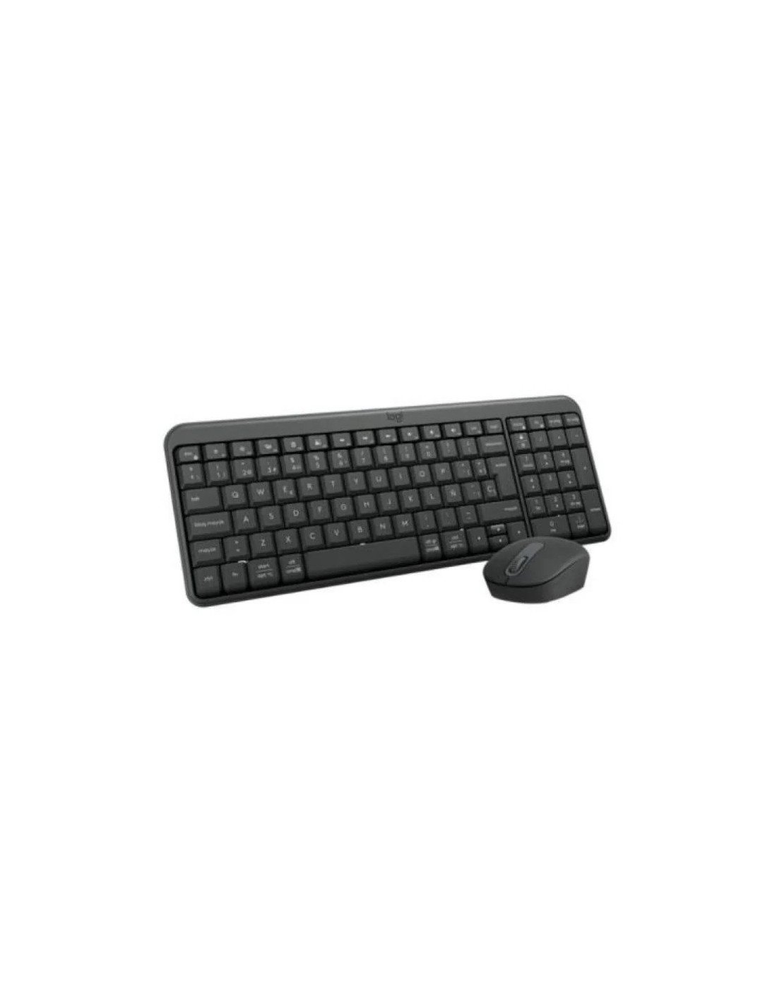TECLADO + RATON LOGITECH MK250 WIRELESS BLACK