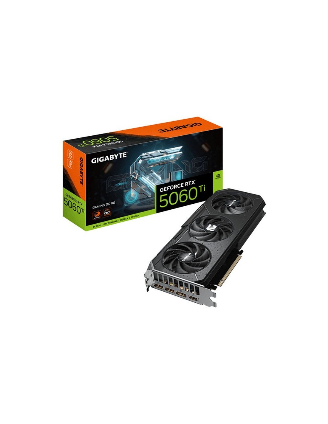 TARJETA DE VIDEO GIGABYTE RTX 5060 TI GAMING OC 8GB GDDR7