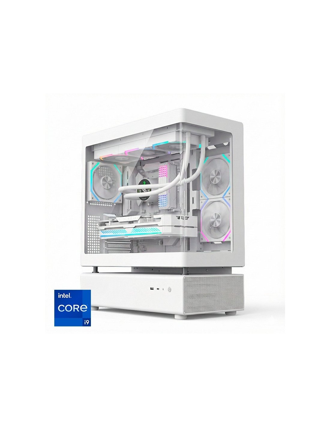 ORDENADOR GAMING N80 WHITE RGB I9 14900K/32G DDR5/SSD1TB NVME/WIFI/REF.LIQ/800W