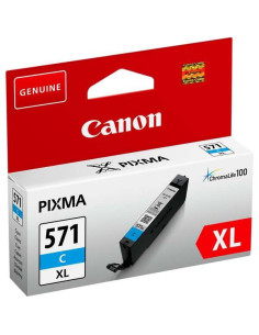 TINTA CANON CLI571CXL CYAN ALTA CAPACIDAD