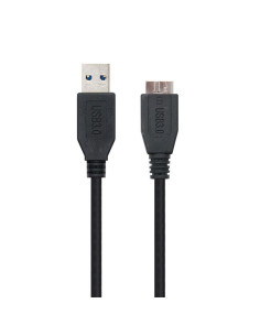 CABLE USB 3.0 AM/MICRO USB/M 1M NANOCABLE 2