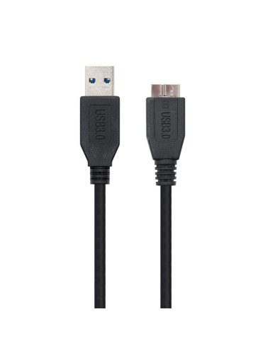 CABLE USB 3.0 AM/MICRO USB/M 1M NANOCABLE