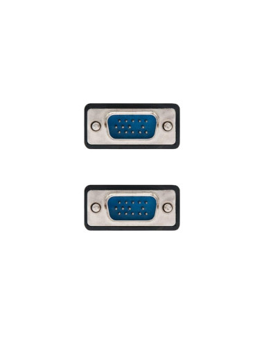 CABLE SVGA NANOCABLE HDB15M/HDB15M 10M 2 FERRITAS