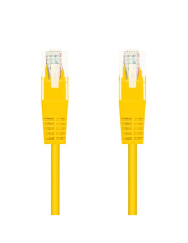 CABLE DE RED CAT.6 UTP FLEX 2M NANOCABLE YELLOW