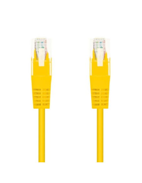 CABLE DE RED CAT.6 UTP FLEX 2M NANOCABLE YELLOW