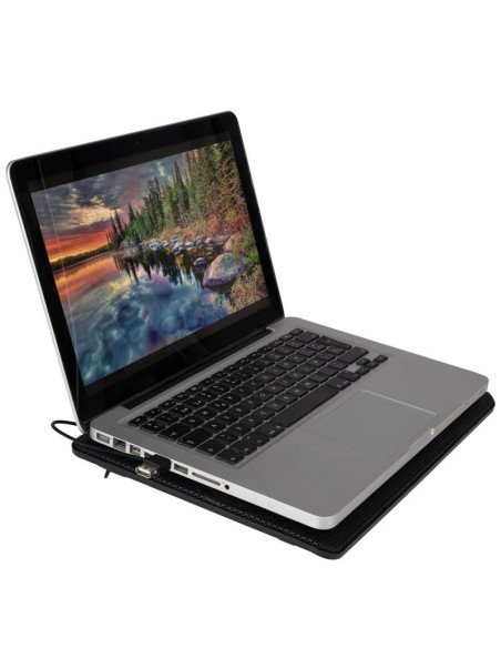 SOPORTE + VENTILADOR NOTEBOOK NGS JETSTAND BLACK