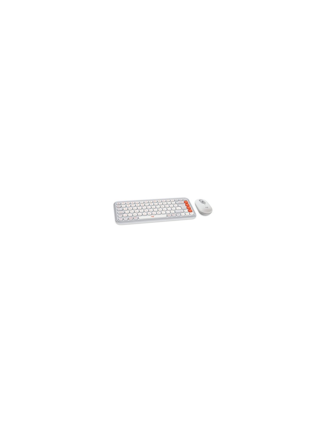Logitech 920-013141 teclado Ratón incluido Universal Bluetooth QWERTY Internacional de EE.UU. Blanco