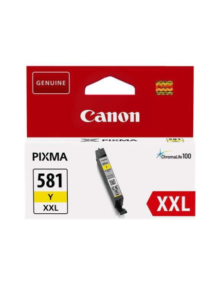 TINTA CANON CLI581CXXL YELLOW ALTA CAPACIDAD