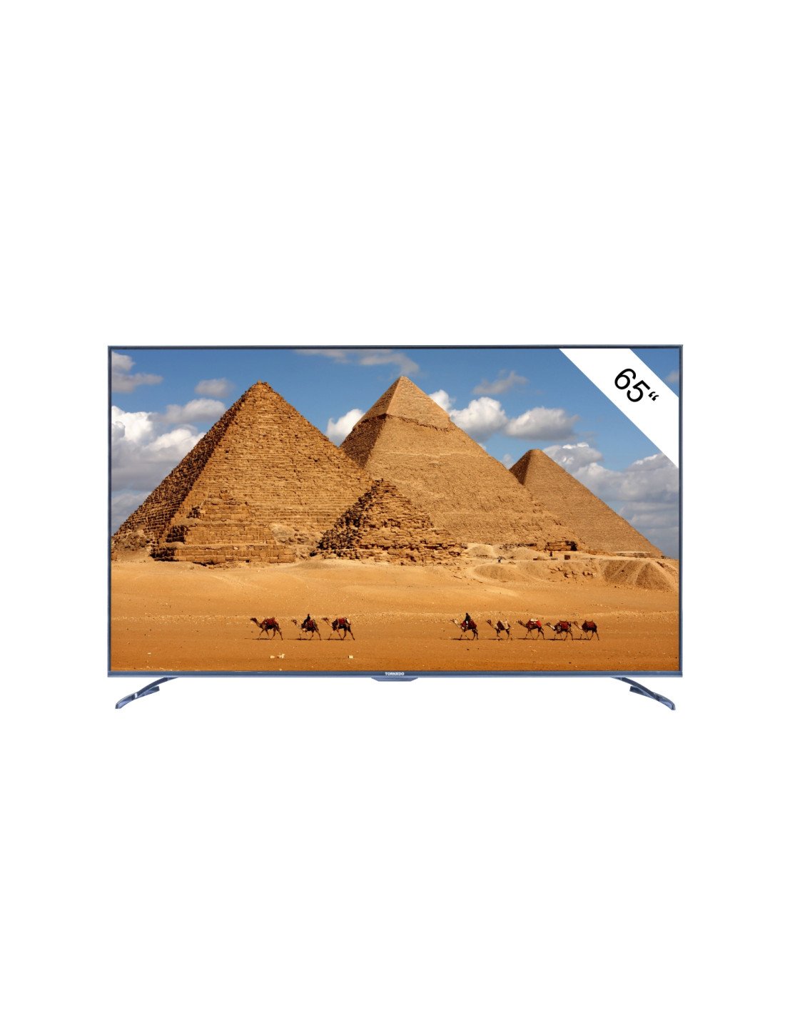 TORNADO 65UA3400X Televisor 165,1 cm (65") 4K Ultra HD Smart TV Wifi Negro 250 cd / m²