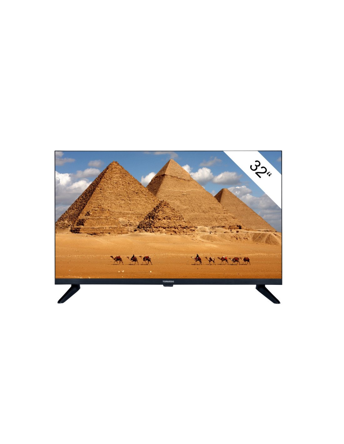 TORNADO 32ES4301X Televisor 81,3 cm (32") HD Smart TV Wifi Negro 220 cd / m²
