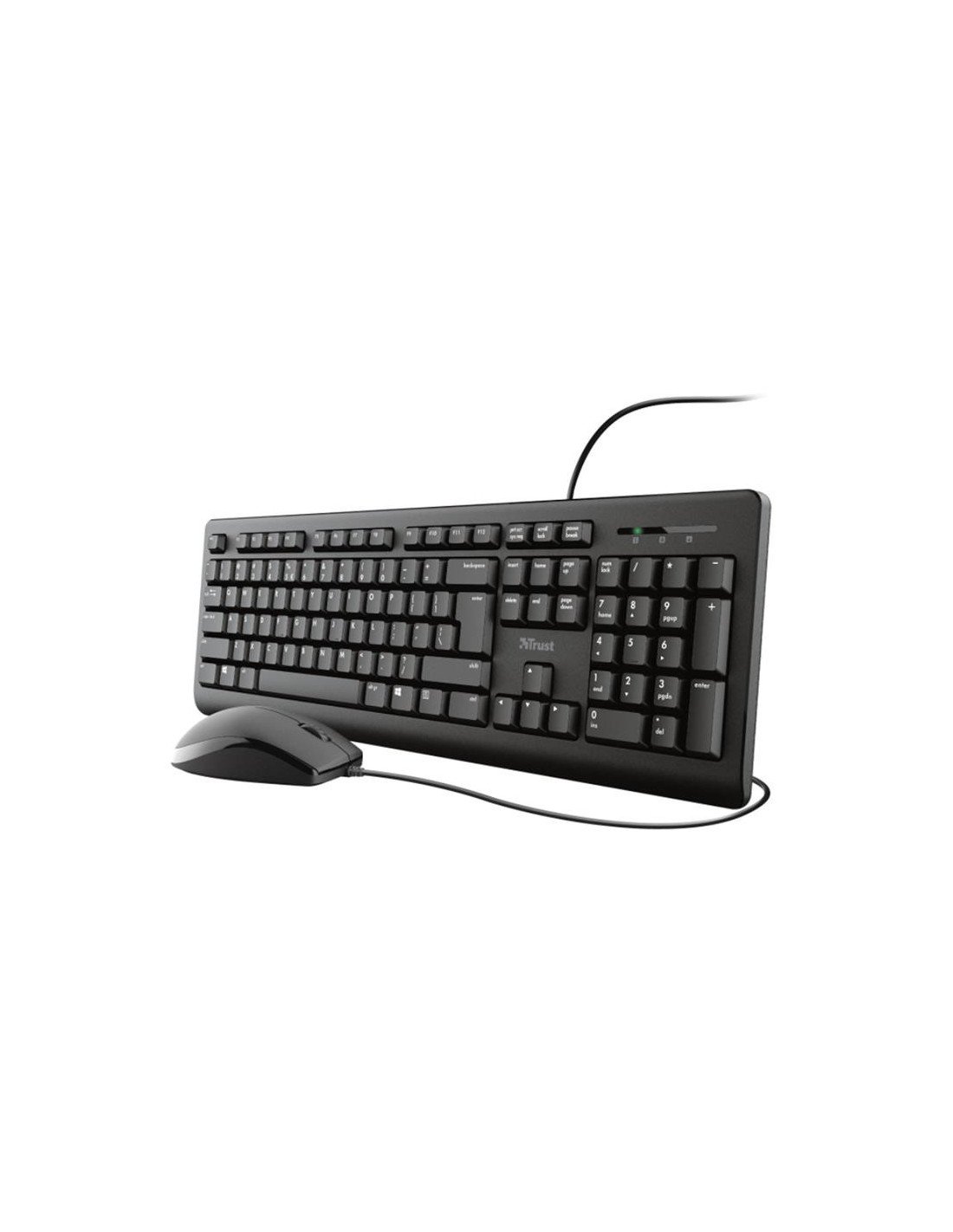 TECLADO + RATON TRUST TKM-250 USB