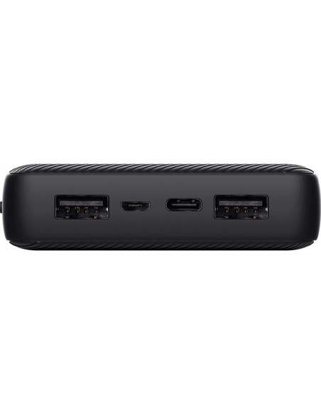 POWERBANK TRUST PRIMO 20000MAH 2A USB + USB-C + MICRO-USB ECO BLACK