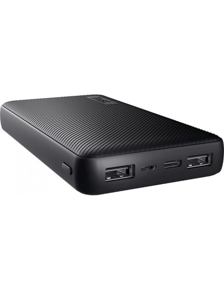 POWERBANK TRUST PRIMO 15000MAH 2A USB + USB-C + MICRO-USB ECO BLACK