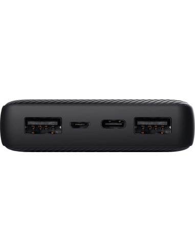 POWERBANK TRUST PRIMO 15000MAH 2A USB + USB-C + MICRO-USB ECO BLACK