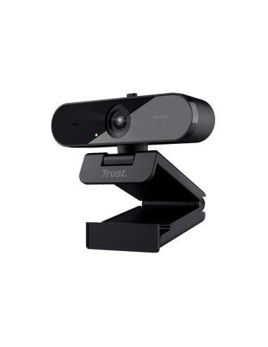WEBCAM TRUST TW-200 FULL HD 1080P USB BLACK