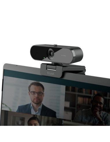WEBCAM TRUST TW-200 FULL HD 1080P USB BLACK