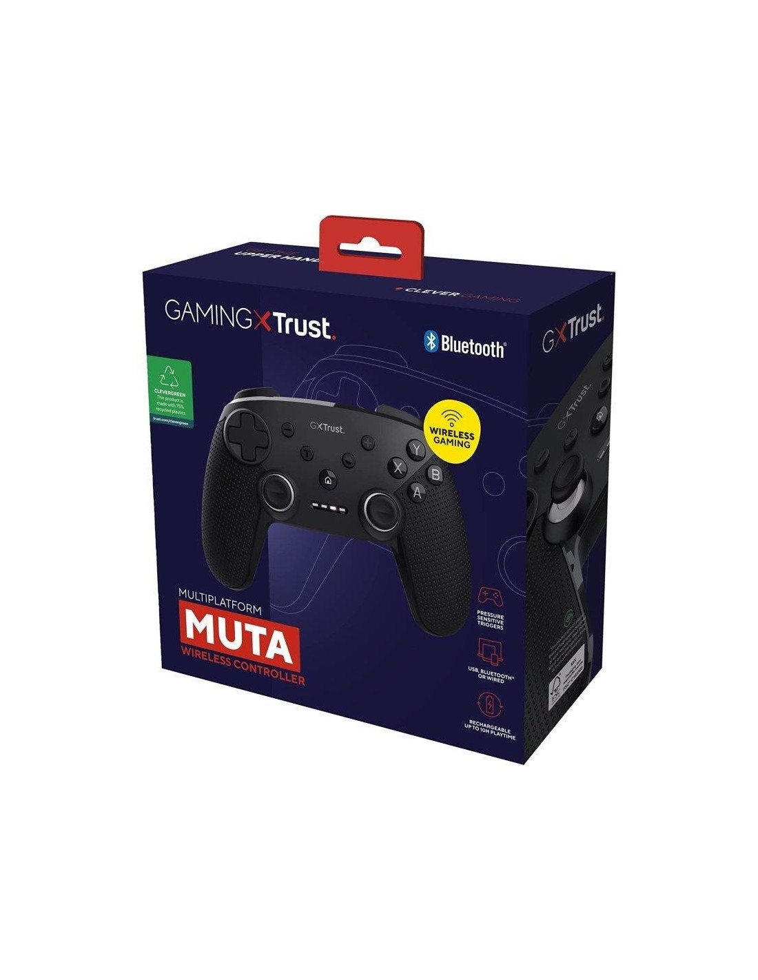 MANDO TRUST GXT 542 MUTA GAMING PC WIRELESS BLACK