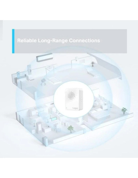 HUB INTELIGENTE TP-LINK  TAPO H200 ALARMA/TIMBRE MICROSD