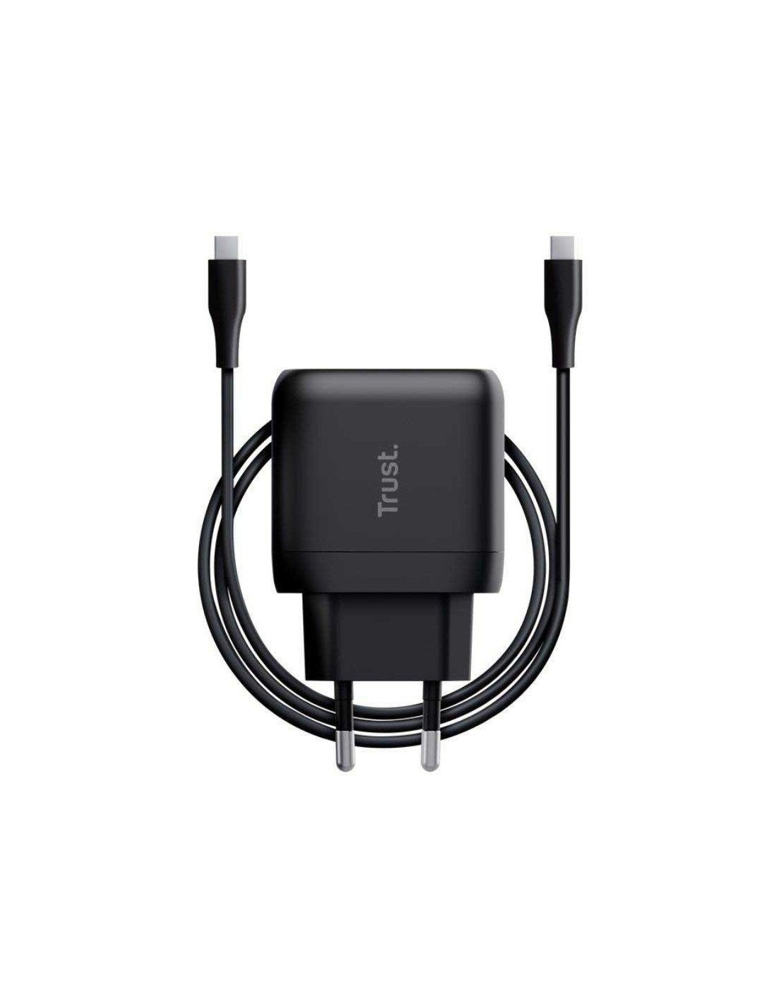 CARGADOR TRUST MAXO USB-C 45W 2M BLACK