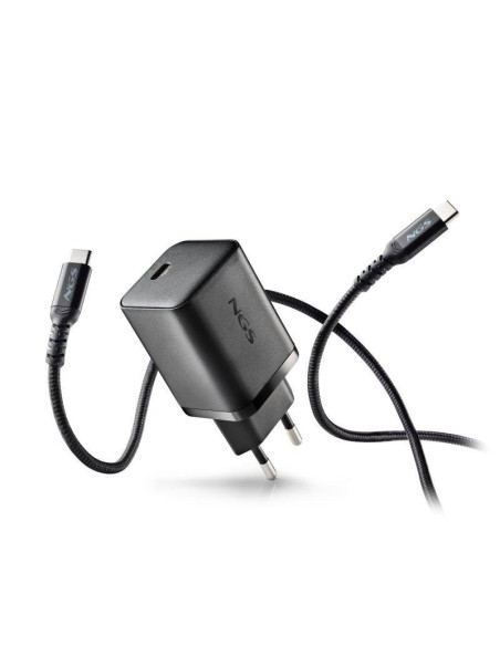 CARGADOR DE PORTATIL ACER NGS BUD GAN USB-C 65W 4 CONECTORES + CABLE 1.5M USB-C BLACK