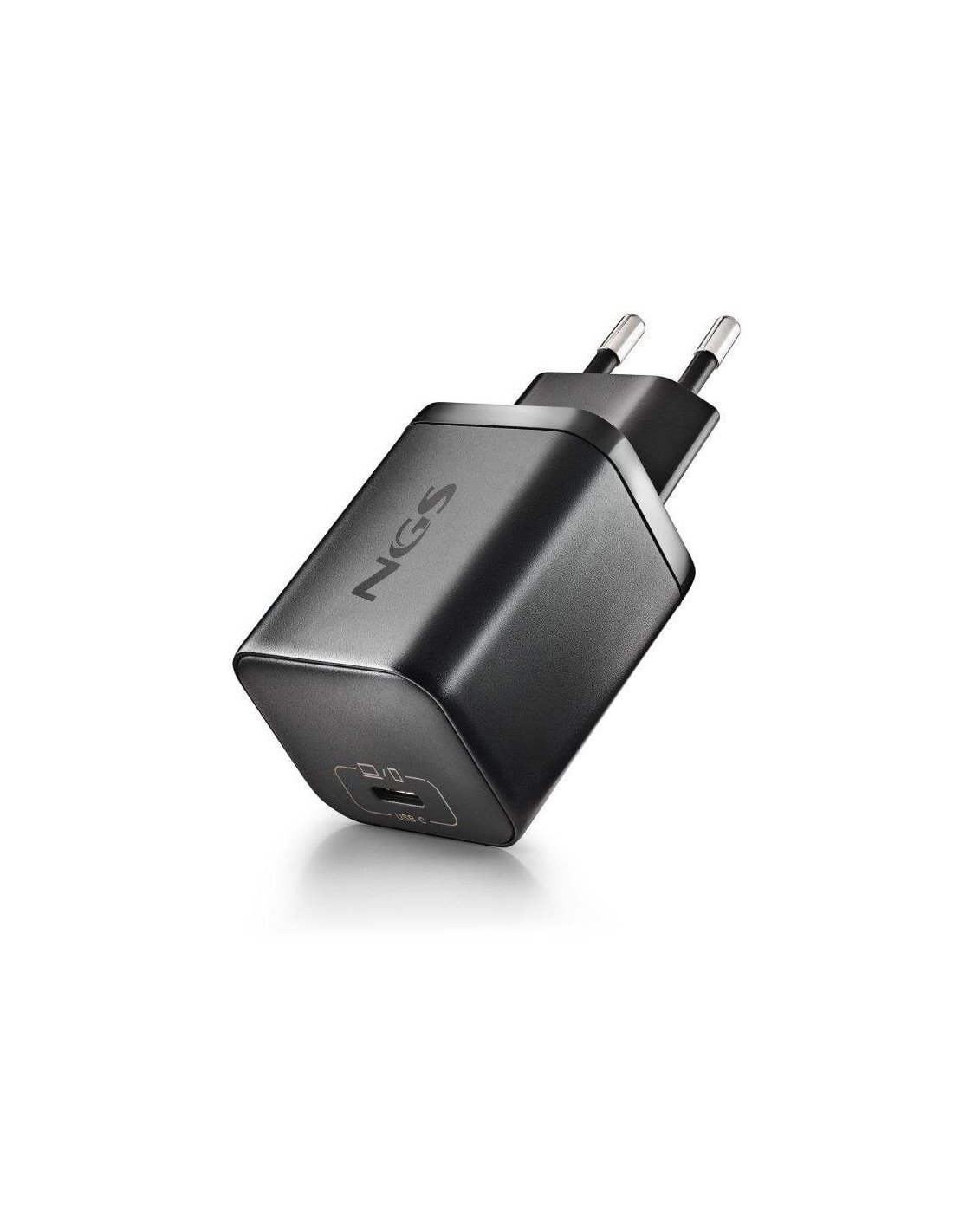 CARGADOR DE PORTATIL HP NGS BUD GAN USB-C 65W 8 CONECTORES + CABLE 1.5M USB-C BLACK