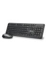 TECLADO + RATON NGS HARMONY WIRELESS MULTIMEDIA SILENT BLACK